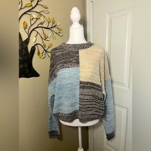 New With Tags; Madden NYC Color Block Sweater